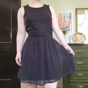 Adorable polka dot dress!